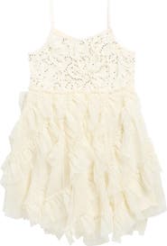 Ava & Yelly Kids' Soutache Party Dress