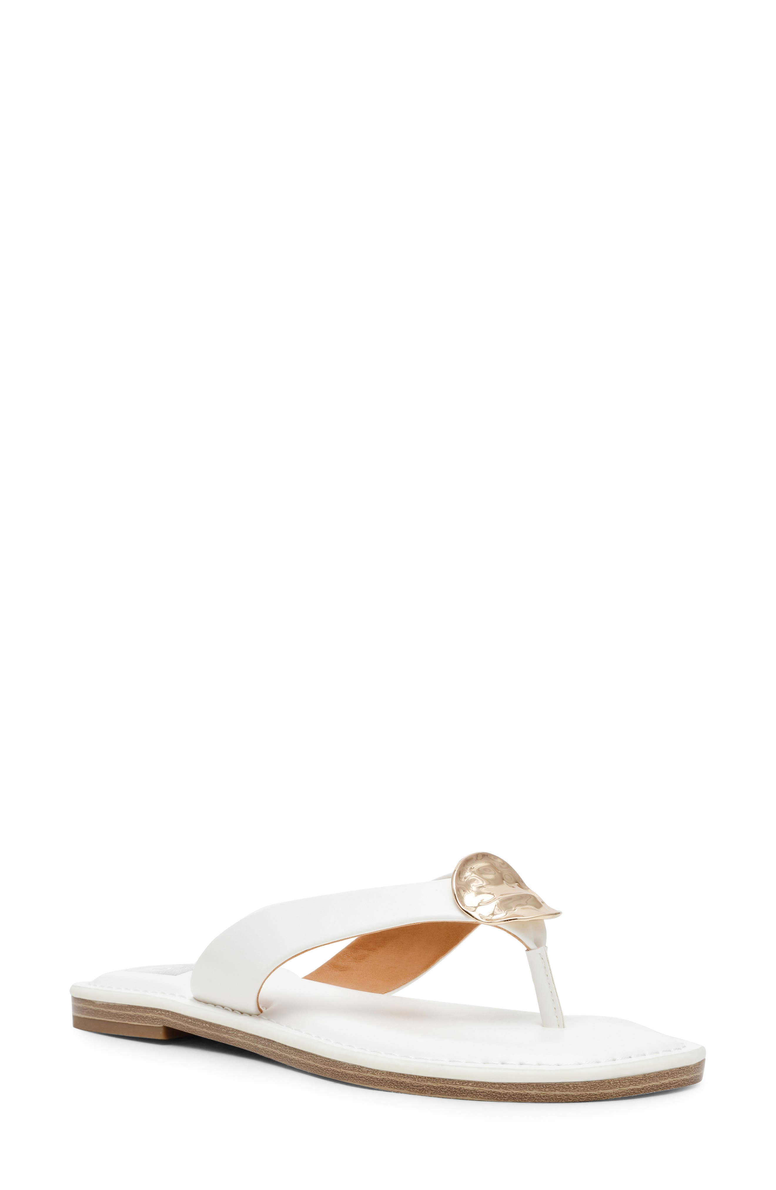 DV by Dolce Vita Jespar Sandal, Main, color, White Smooth