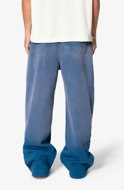Mnml West Double Knee Sweatpants In Blue