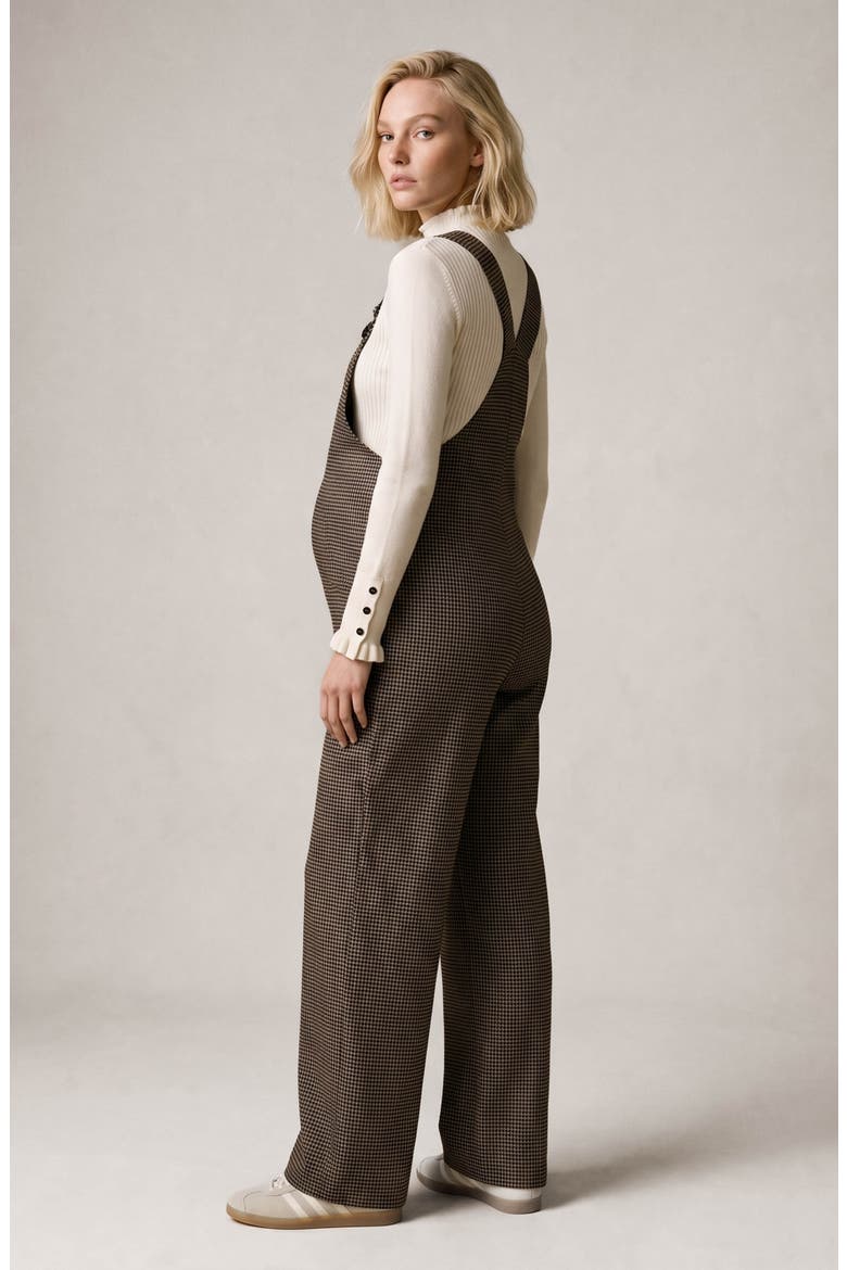 Maternity and Nursing Dungaree Mae, Alternate, color, Black