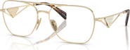 Prada 57mm Pilot optical glasses