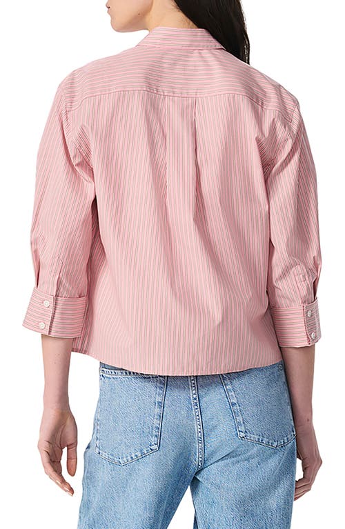 Rag & Bone Lucia Stripe Poplin Button-up Shirt