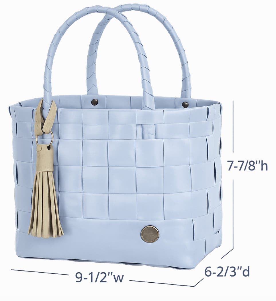 Mini Paris Recycled Plastic Tote Bag, Alternate, color, Faded Blue