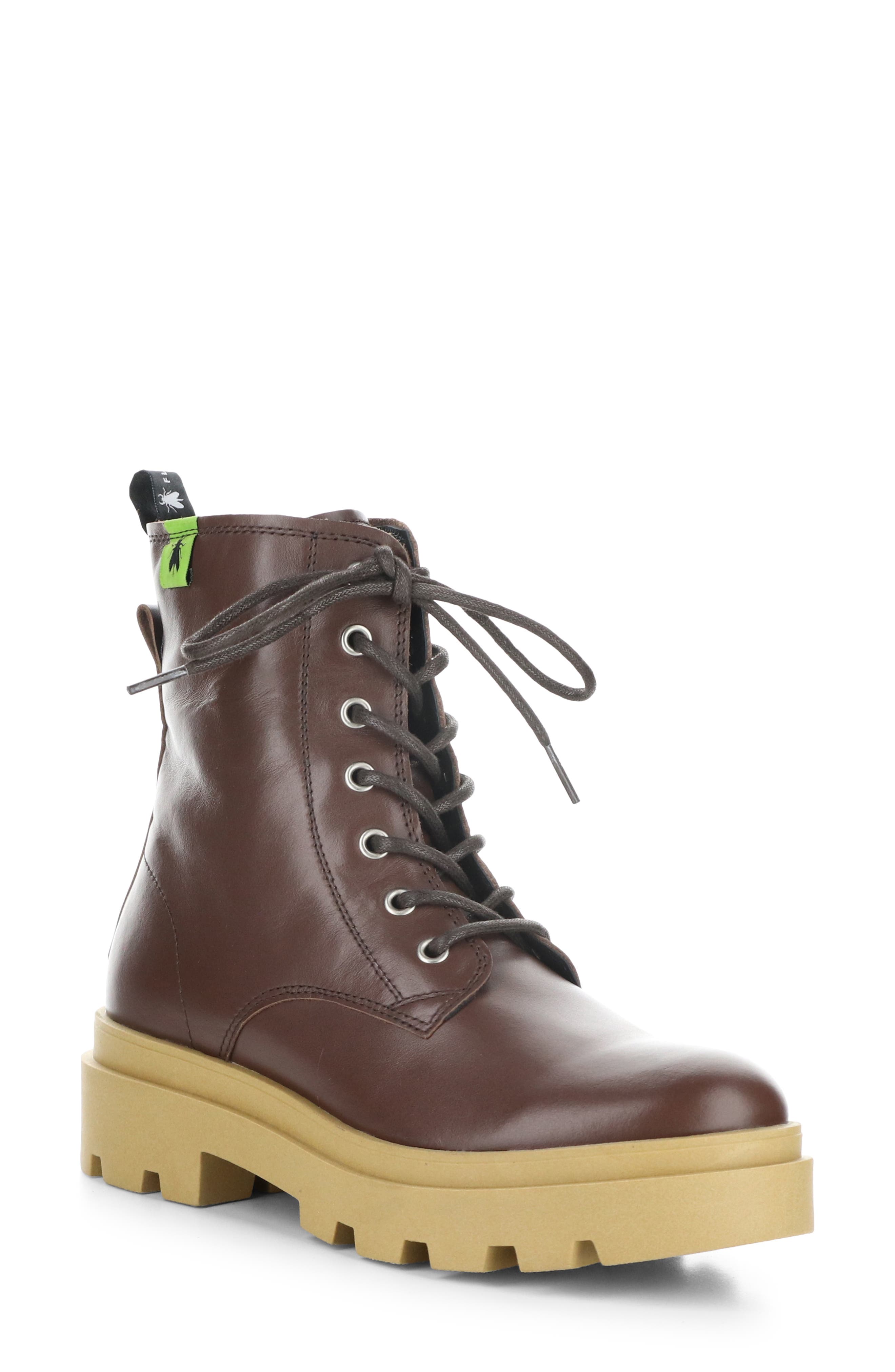 Jacy Combat Boot, Main, color, 001 CHOCOLATE NAUSICA