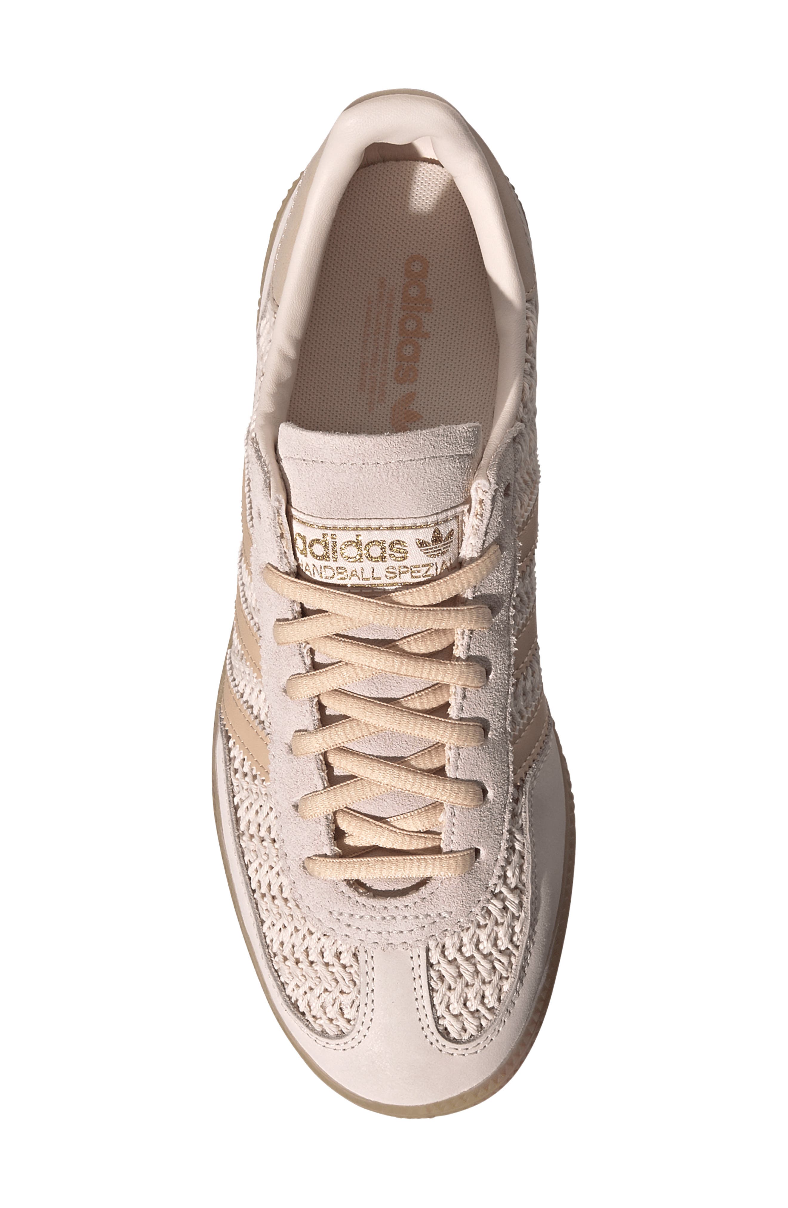 Handball Spezial Sneaker, Alternate, color, QUARTZ/ HALO BLUSH/ GUM 3