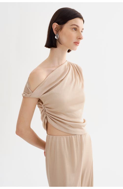 Lamarque Evonne | One Shoulder Top In Gold