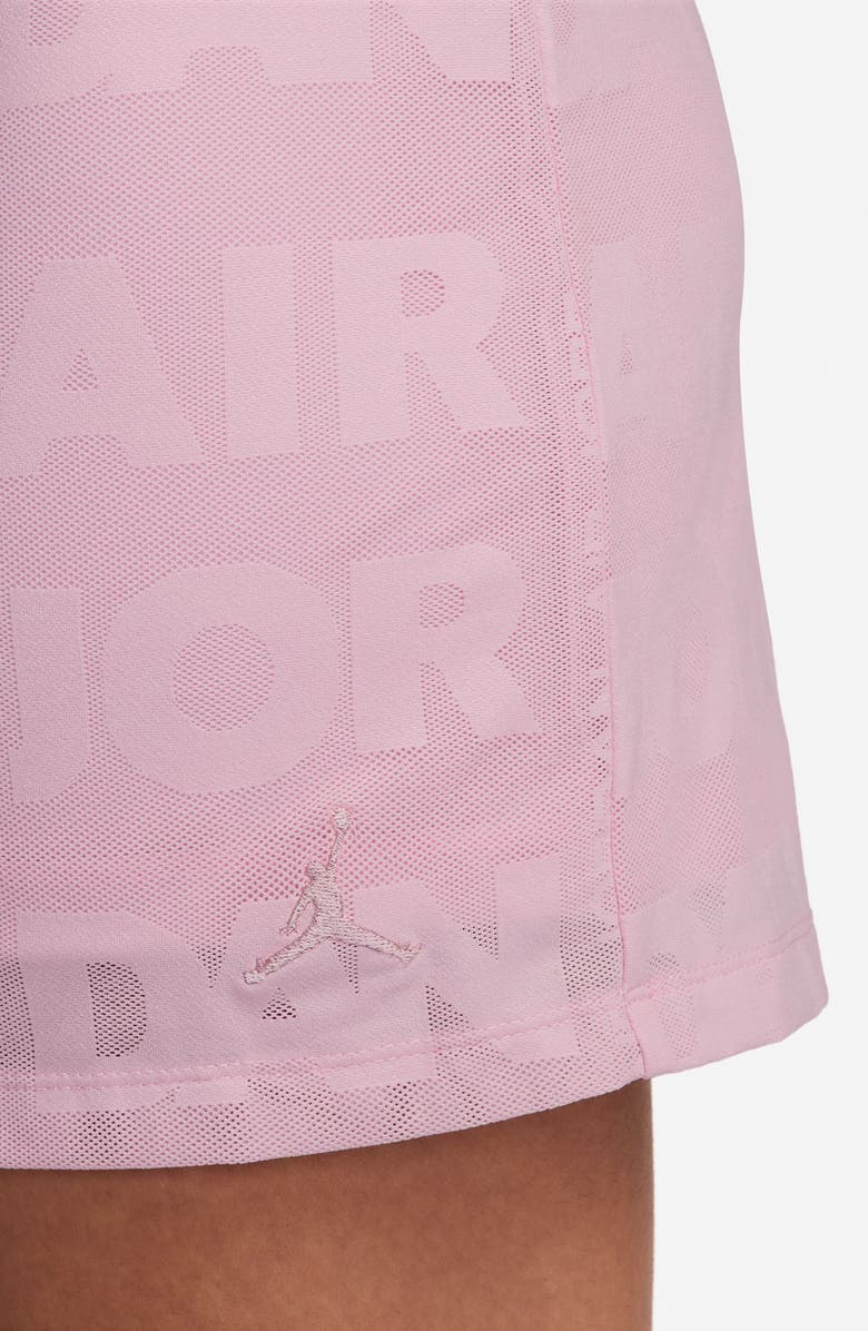 Jordan Flight Open Stitch Knit Skort, Alternate, color, Pink