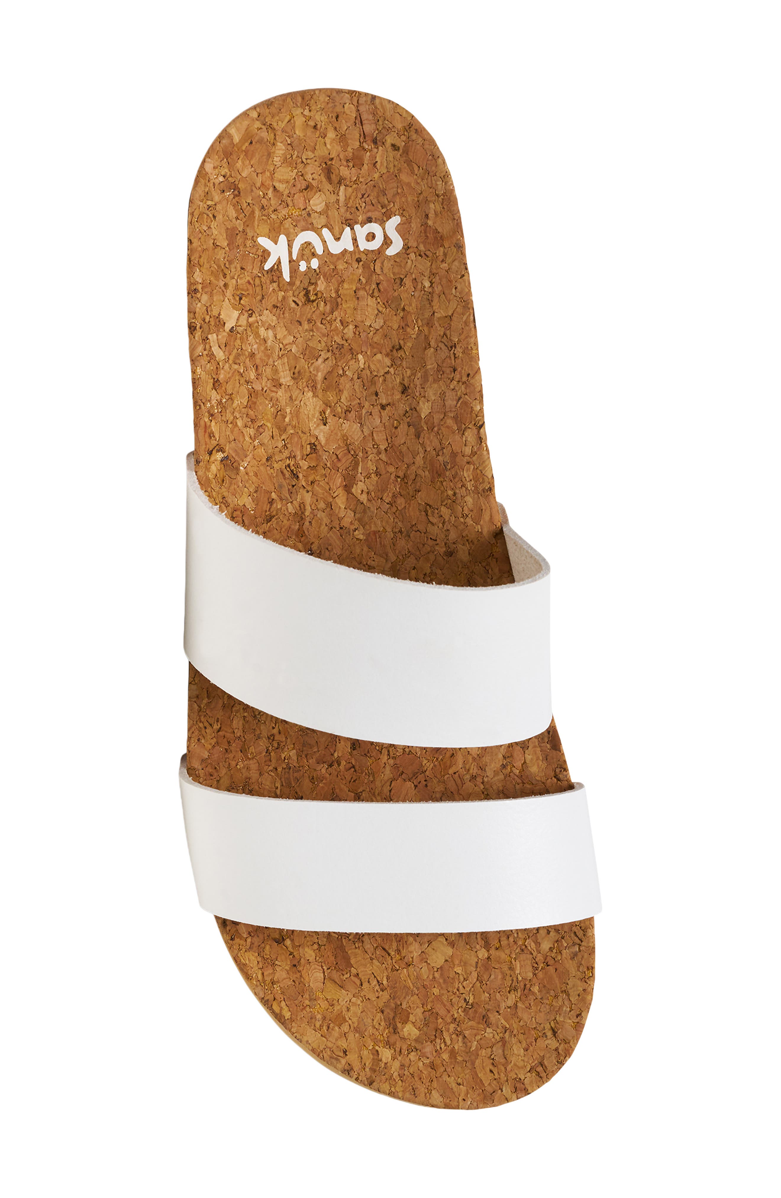 Alt-Itude Platform Sandal, Alternate, color, WHITE