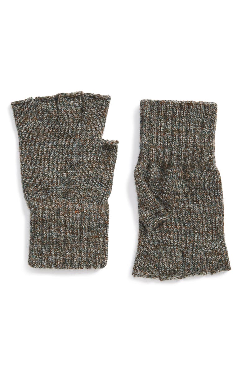 Barbour Fingerless Wool Gloves, Alternate, color, 