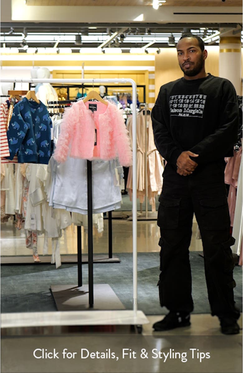 Kids' Ruffle Tulle Jacket, sales video thumbnail