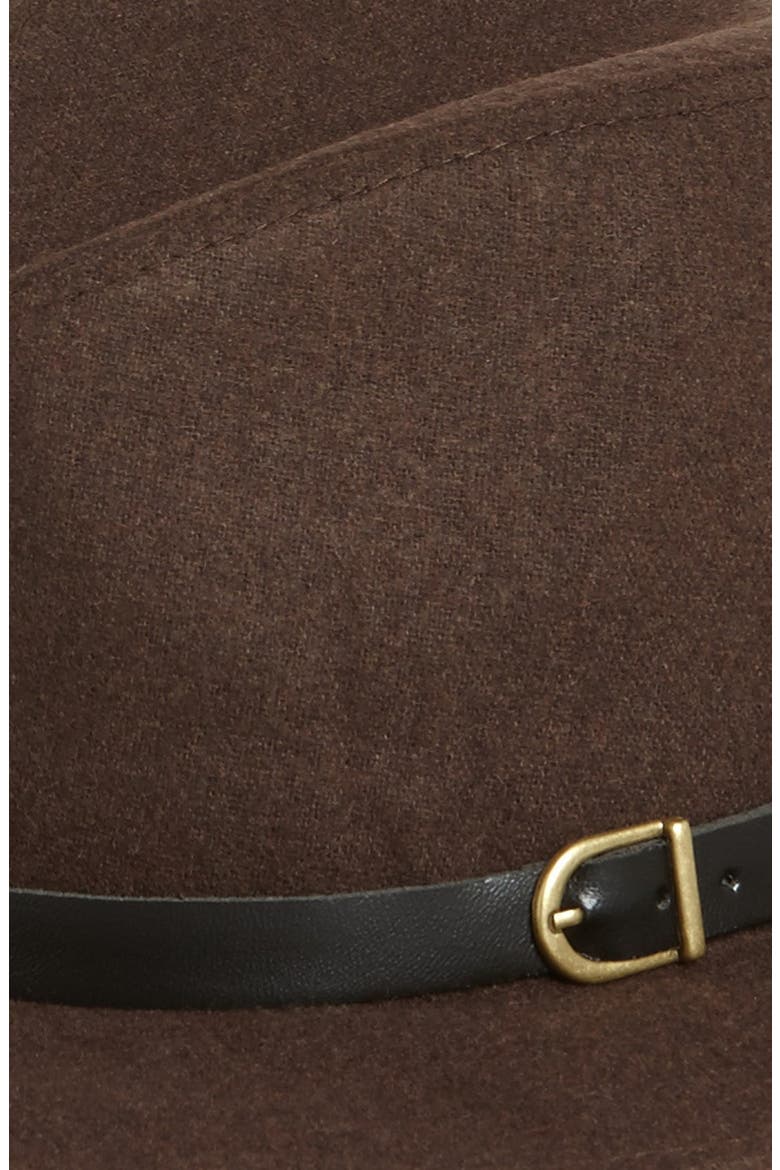 Felt Panama Hat, Alternate, color, BROWN