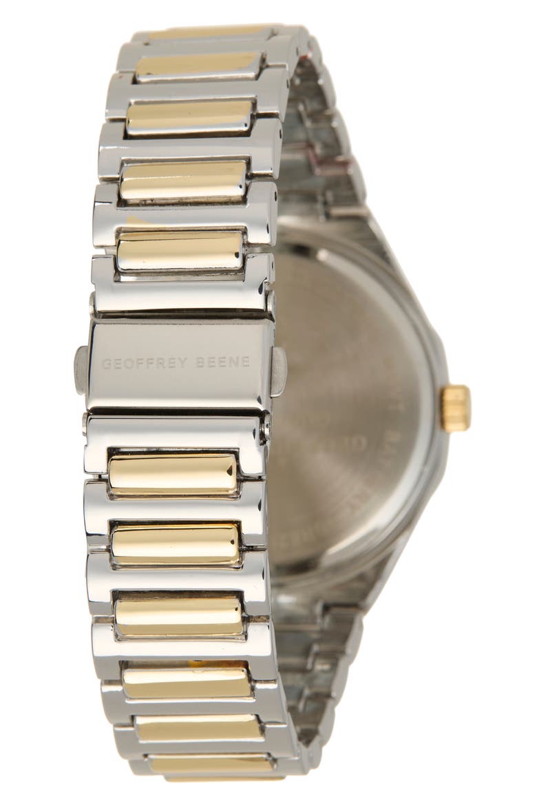 Diamond Two-Tone Bracelet Watch, 43mm, Alternate, color, TWO TONE