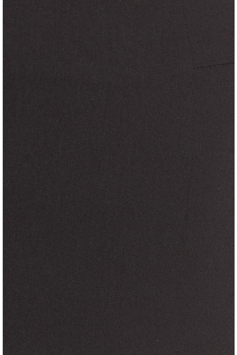 High Waist Pants, Alternate, color, BLACK