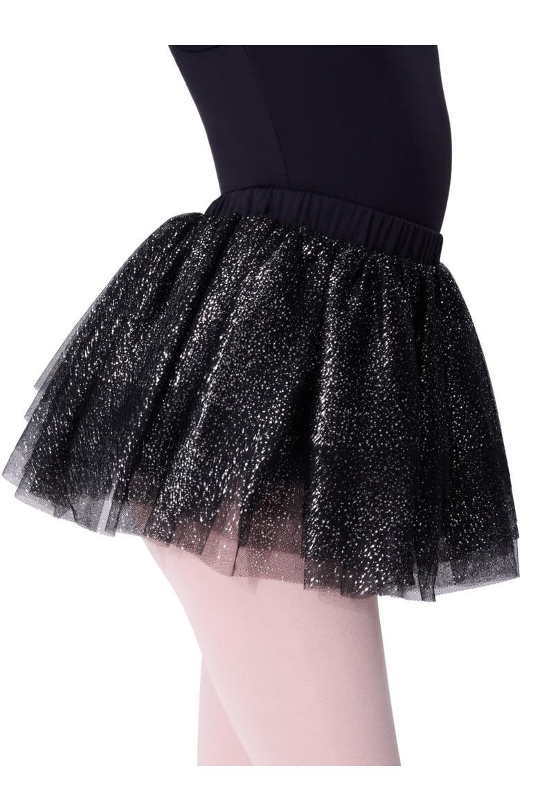 Ballet Soft Tulle Skirt, Alternate, color, black