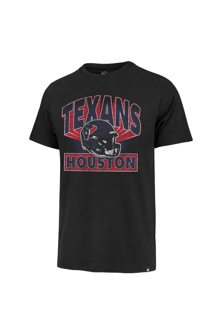Men's '47 Black Houston Texans Amplify Franklin T-Shirt, Alternate, color, Black
