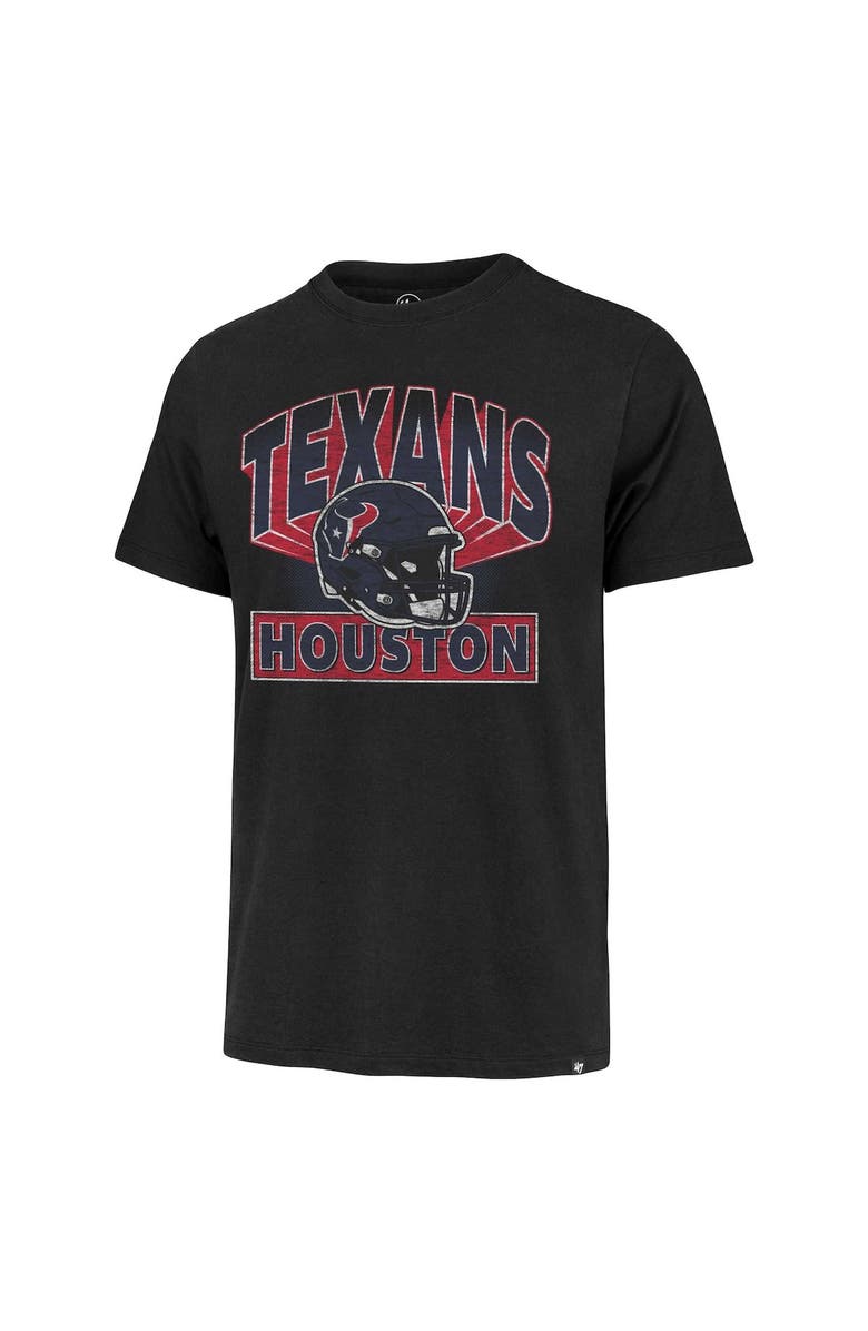 '47 Men's '47 Black Houston Texans Amplify Franklin T-Shirt, Alternate, color, Black