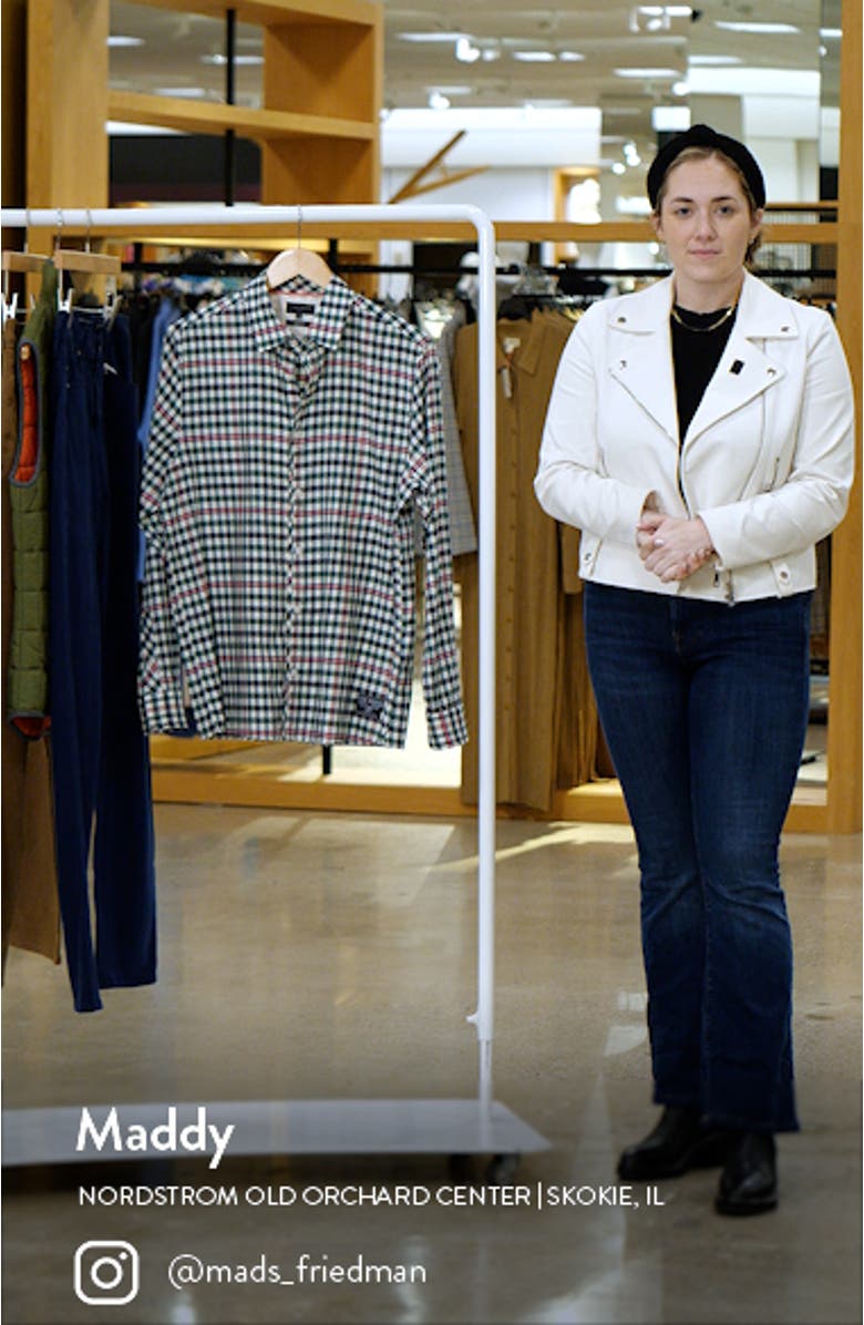 Wilby Check Regular Fit Long Sleeve Button-Up Shirt, sales video thumbnail