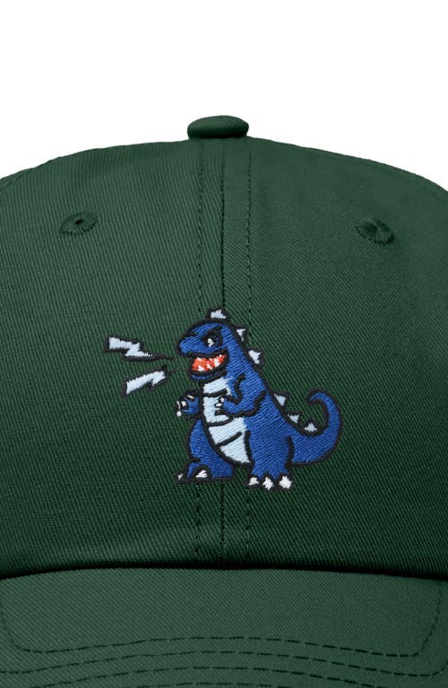 Dalix Big Lizard Cap In Dark Green