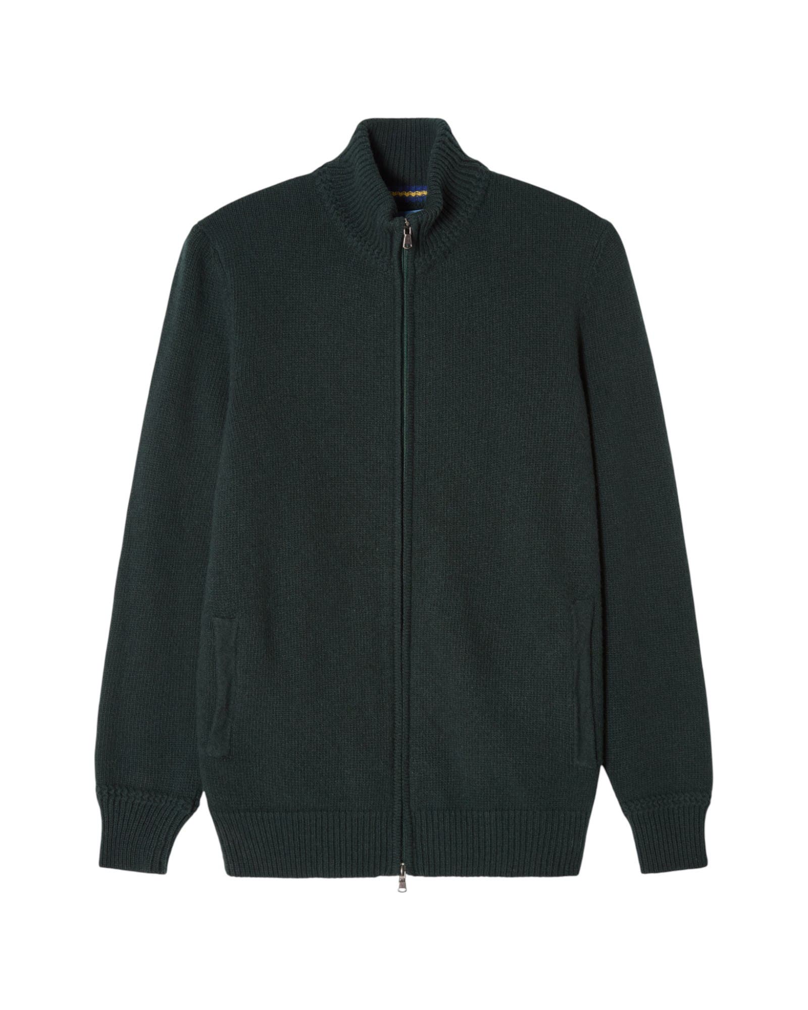 Graham Cashmere Blend Full Zip Sweater - image 5