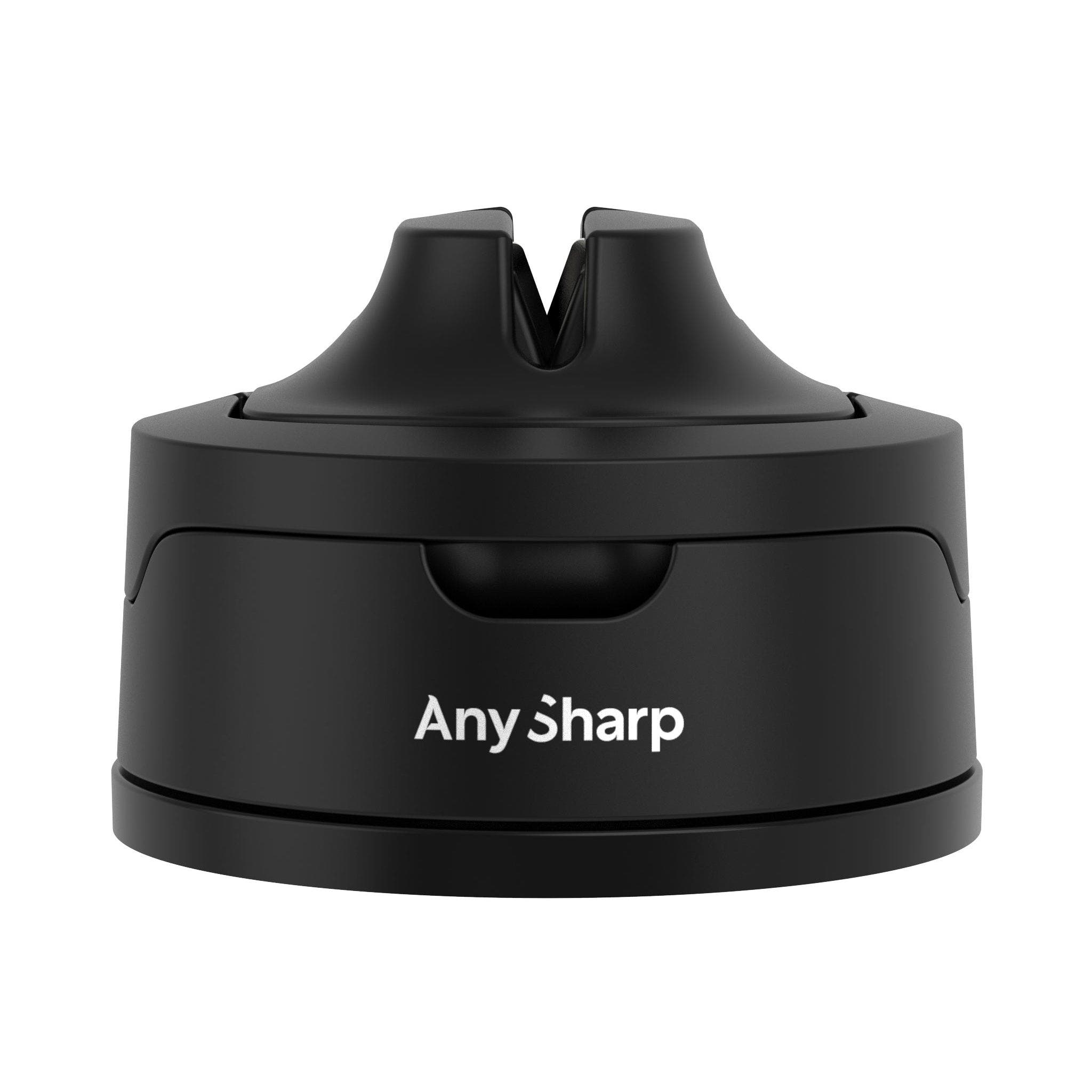 AnySharp EVO Knife Sharpener - Silver in Black 