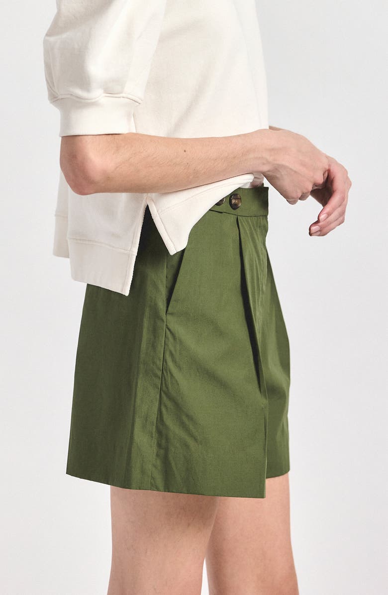 Derek Lam Boswell Shorts, Alternate, color, Fatigue