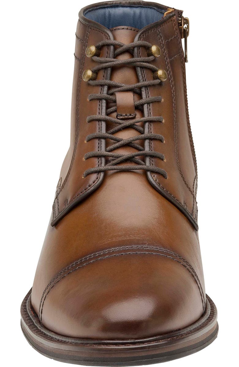 Johnston & Murphy Raleigh XC Flex Cap Toe Boot, Alternate, color, Tan