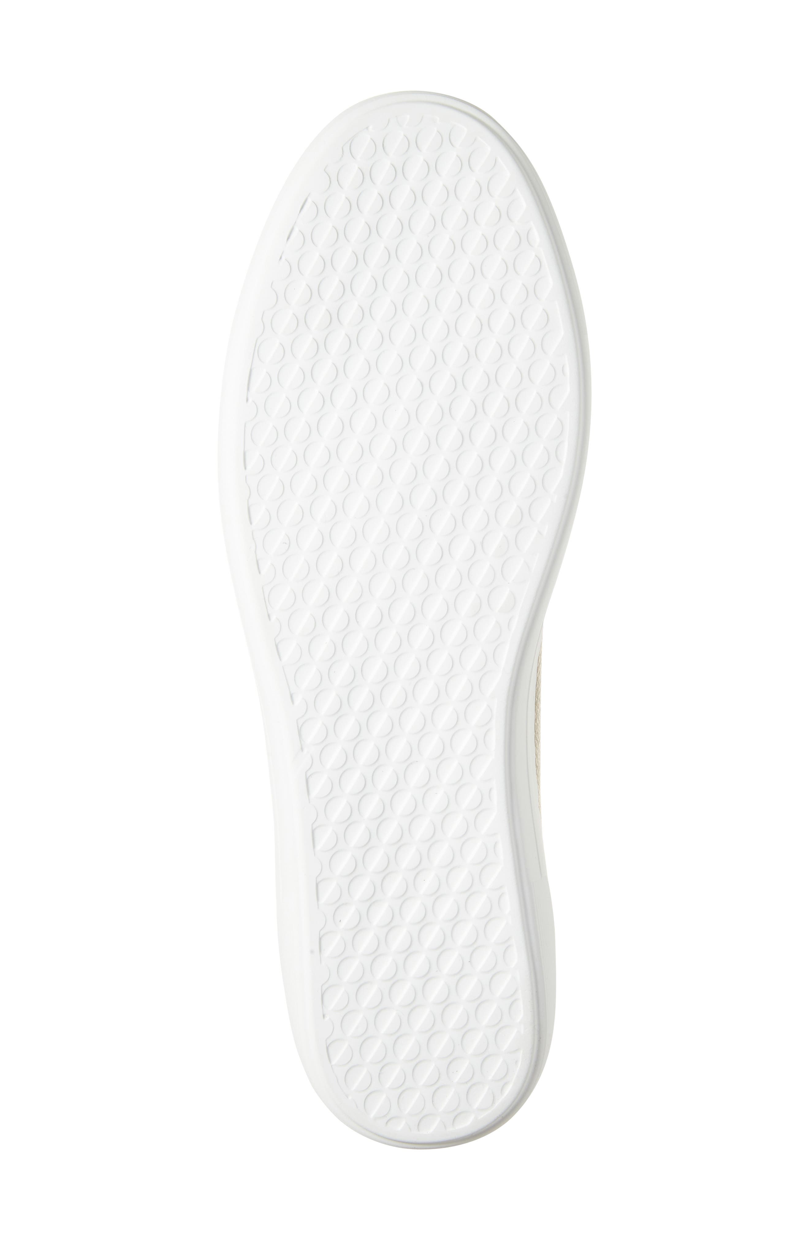 Nathaly Platform Sneaker, Alternate, color, PLATINUM/WHITE