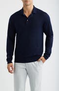 Greyson Saratoga Merino Wool Long Sleeve Polo