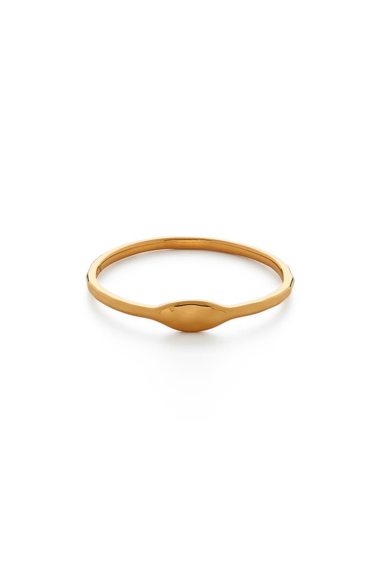 MV Siren™ Muse Slim Ring, Main, color, 18CT GOLD ON STERLING S