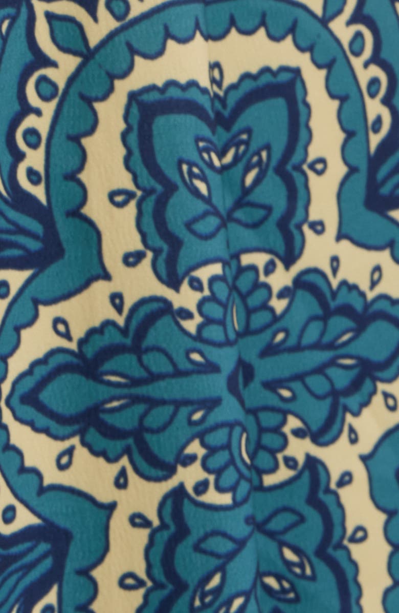 CIEBON Shreya Floral Wrap Dress, Alternate, color, Navy Multi