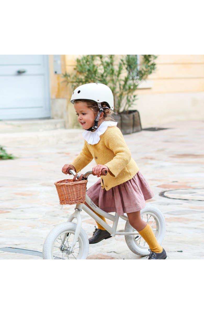 Baghera Balance Bicycle + Helmet, Alternate, color, Glossy White