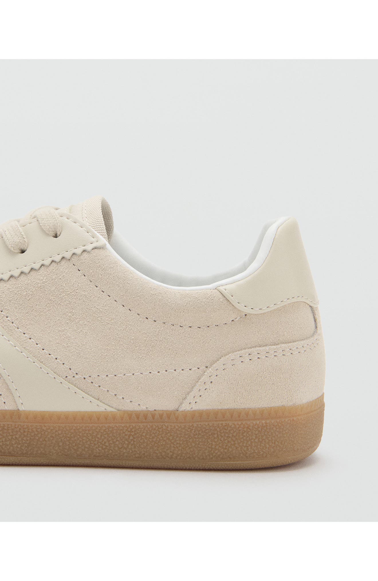 MANGO Mixed Media Sneaker, Alternate, color, 