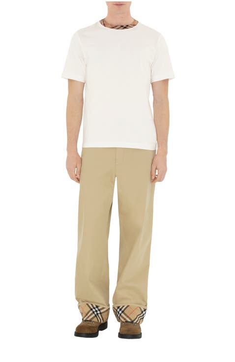 Gabardine Trousers