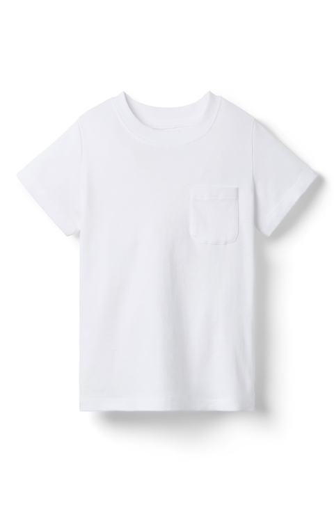 Jackson White Pocket Tee