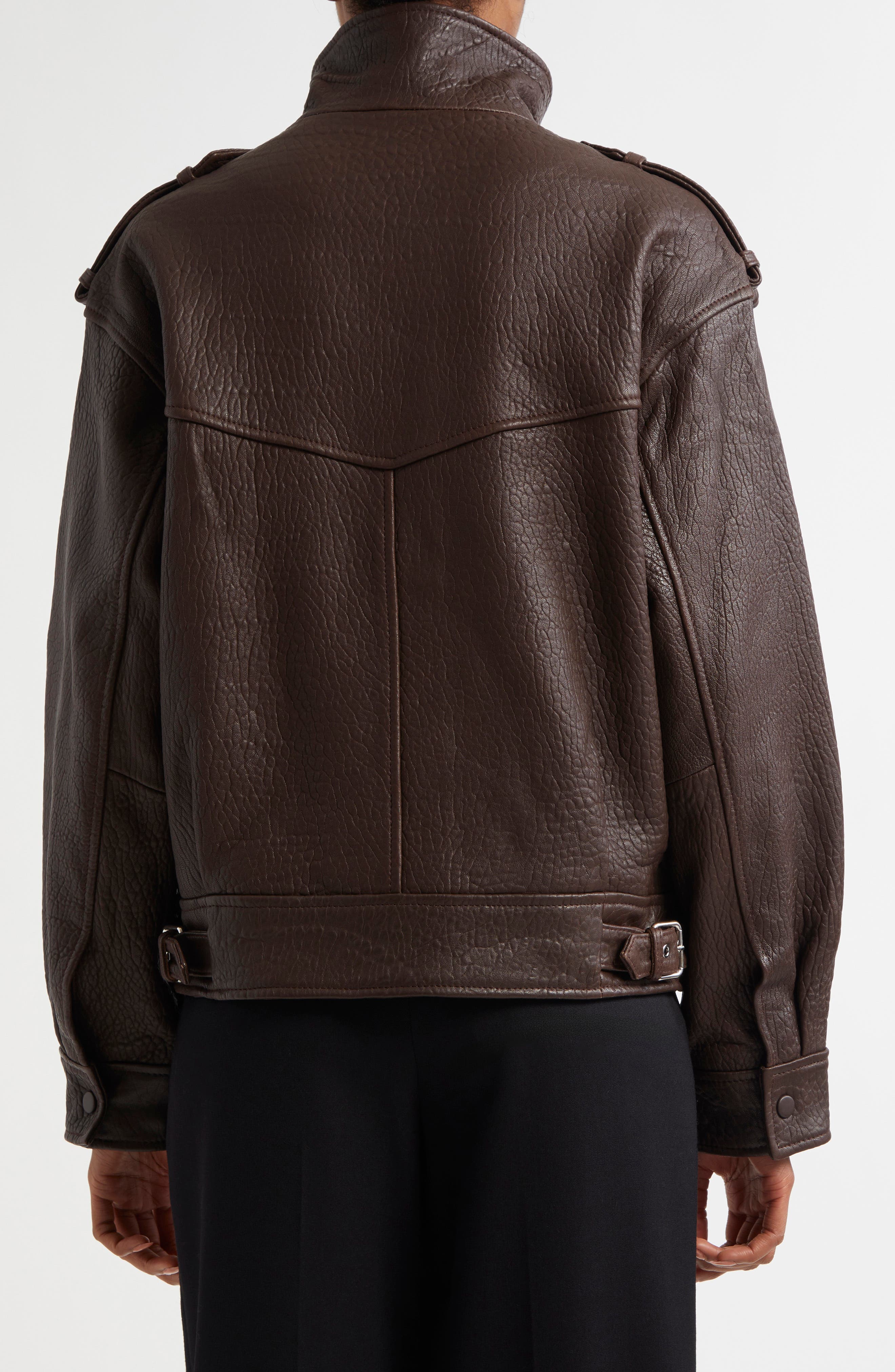 Cleo Sheep Leather Jacket - image 2