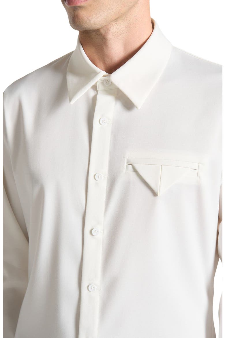 Tom Slim Fit Tailored Stretch Dress Shirt, Alternate, color, Black