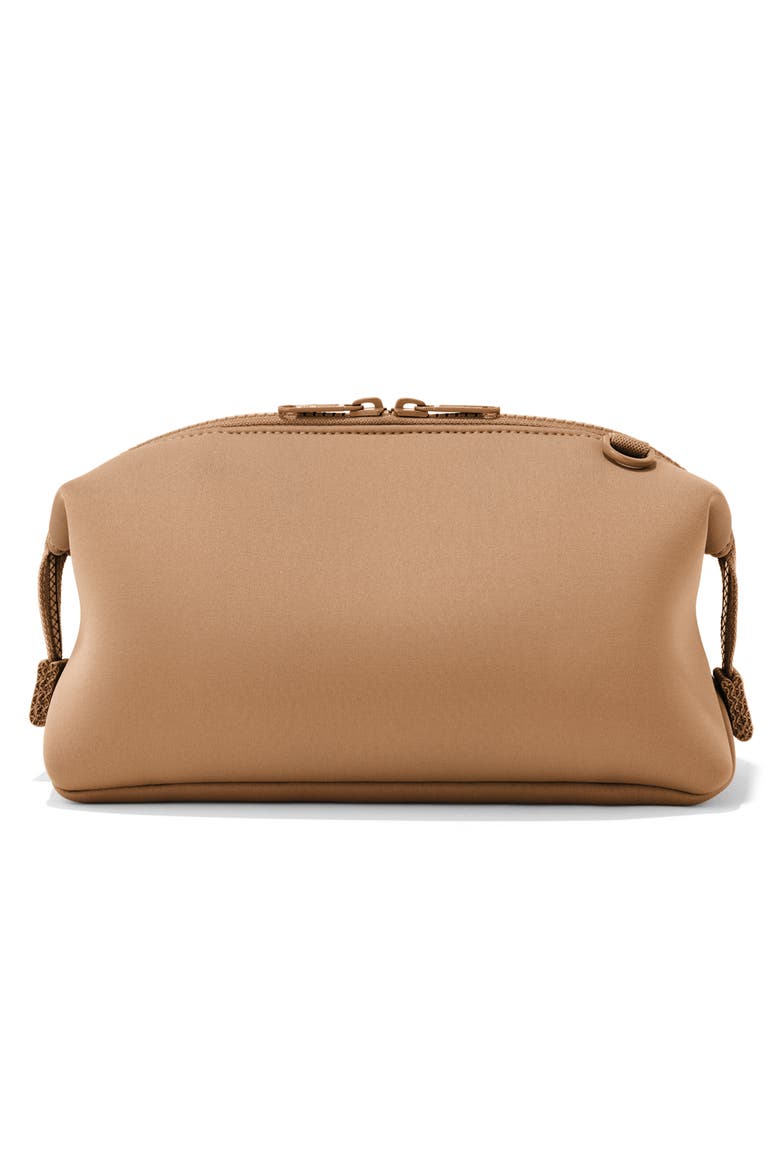 Hunter Large Neoprene Toiletry Bag, Alternate, color, CAMEL