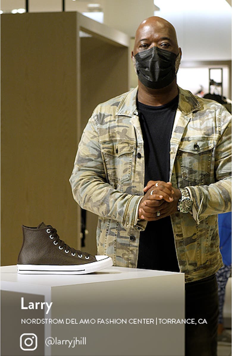 Chuck Taylor<sup>®</sup> All Star<sup>®</sup> 70 Leather High Top Sneaker, sales video thumbnail