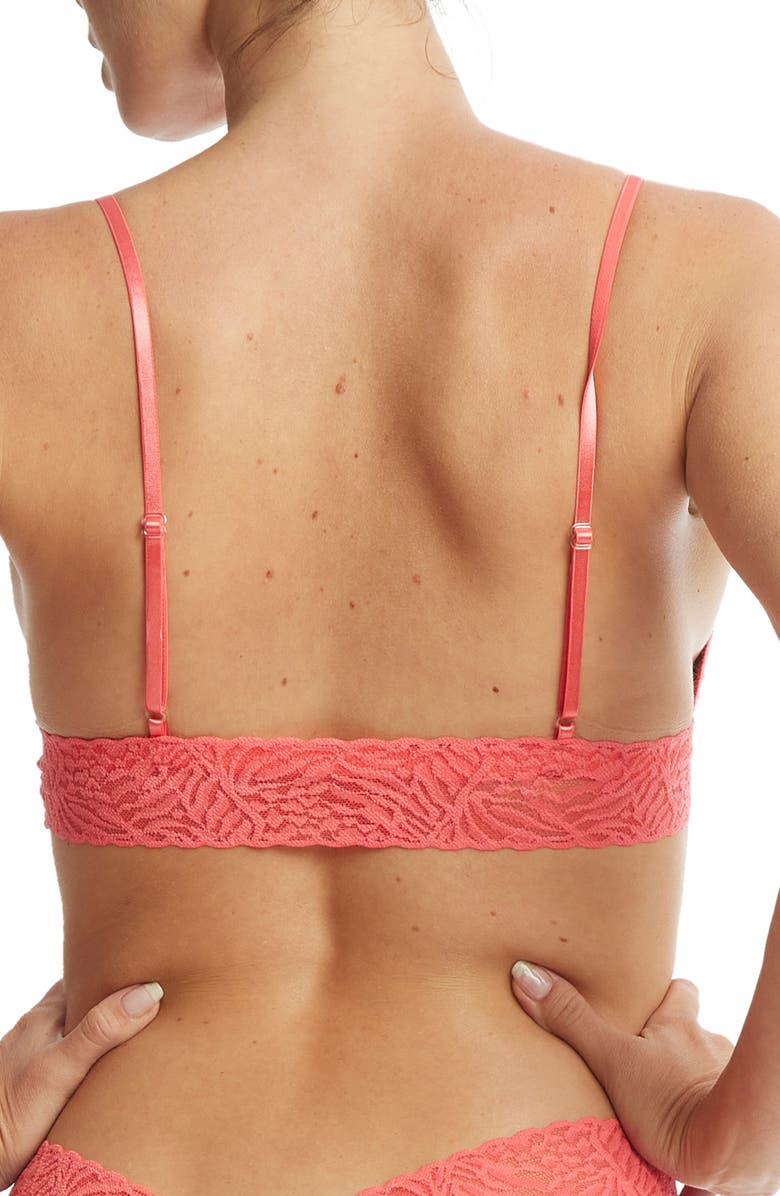 Hanky Panky Animal Max Lace Padded Bralette, Alternate, color, Wild Card