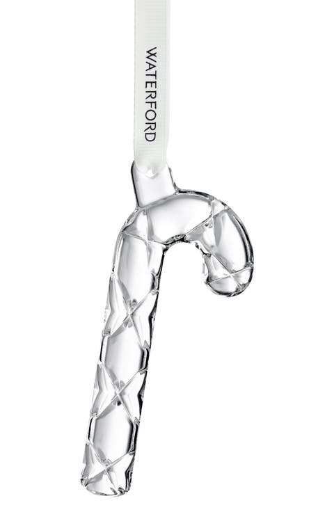 Mini Candy Cane Crystal Ornament