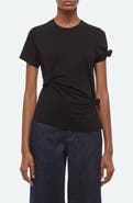 Helmut Lang Knot Detail Cotton Baby Tee