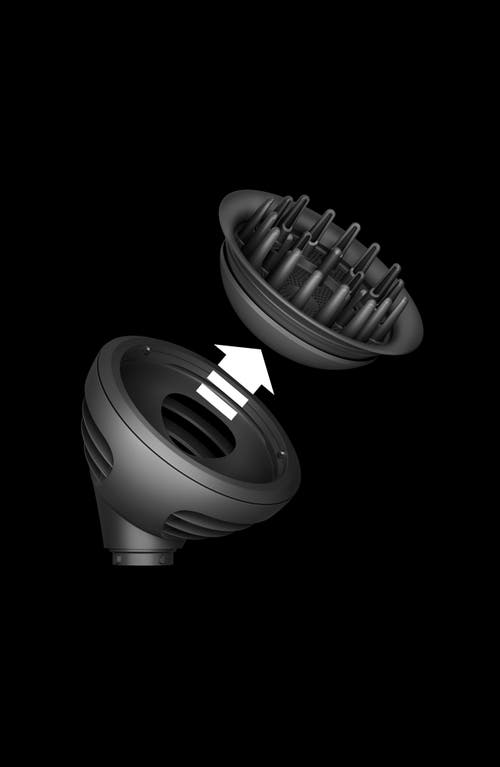 Dyson Airwrap™ Wave+curl Diffuser Attachment In Black
