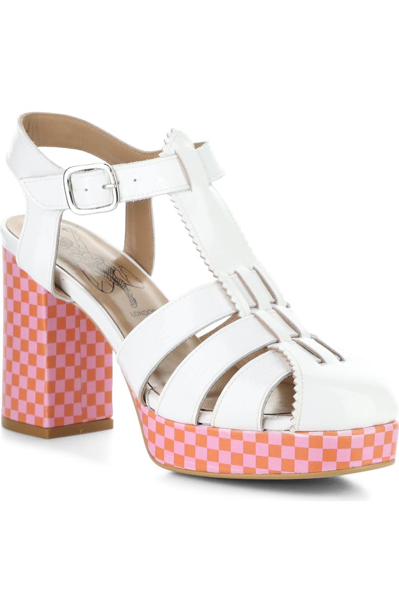 Fly London Evit Ankle Strap Platform Sandal, Main, color,