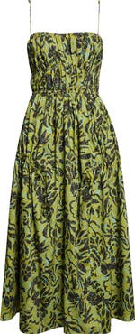 Ulla Johnson Vidri Midi Cotton Dress