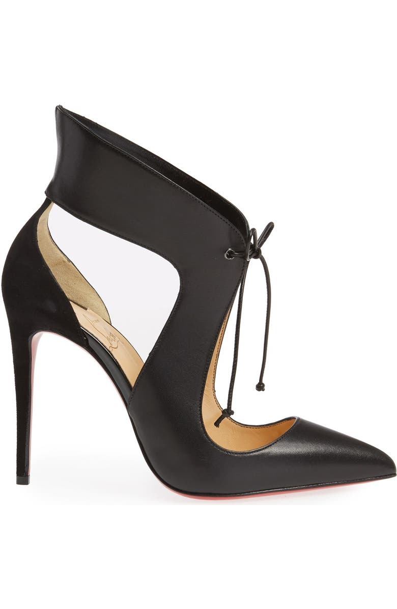 Christian Louboutin Ferme Rouge Pointy Toe Pump, Alternate, color,
