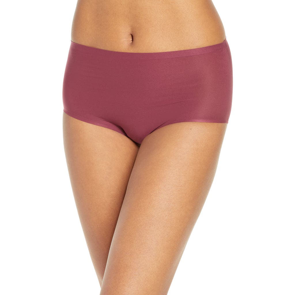 Chantelle Lingerie Soft Stretch High Waist Briefs In Brown
