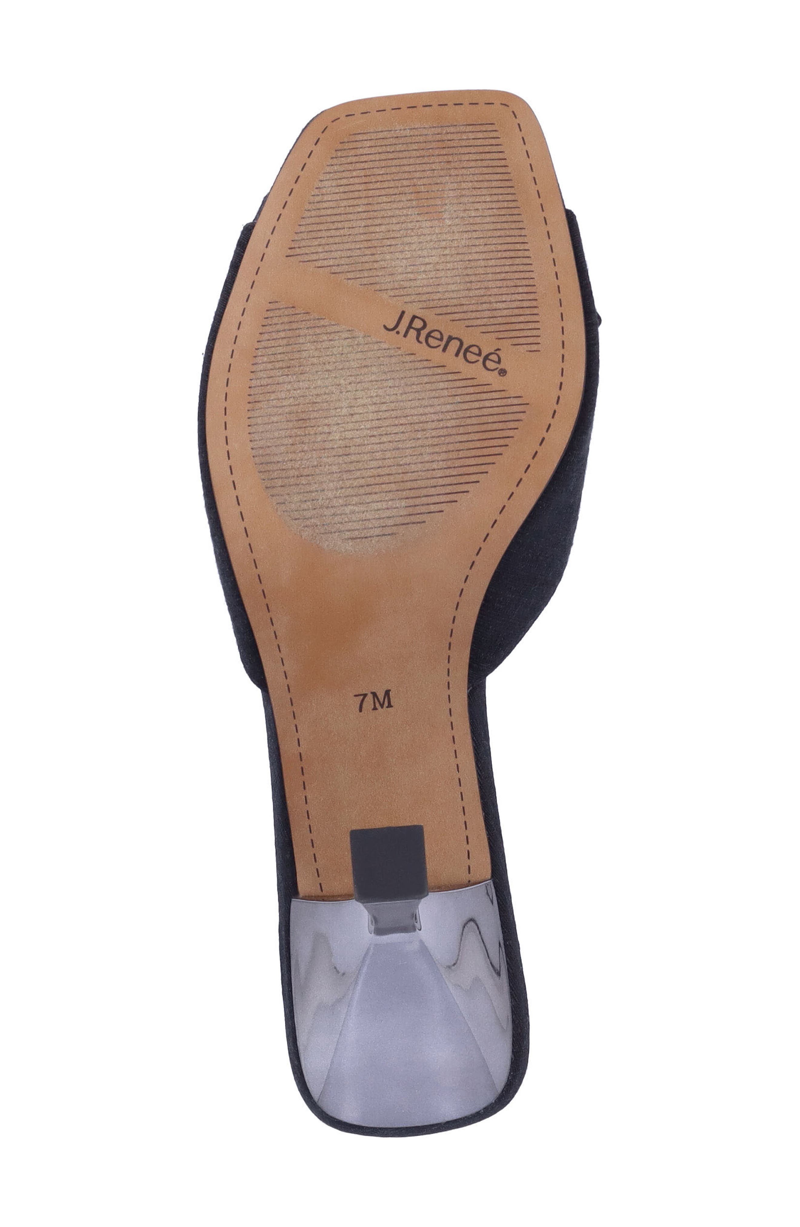 J. Reneé Aaria Slide Sandal, Alternate, color, Black