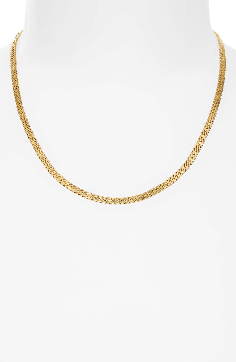 Madewell Simple Chain Necklace, Alternate, color,