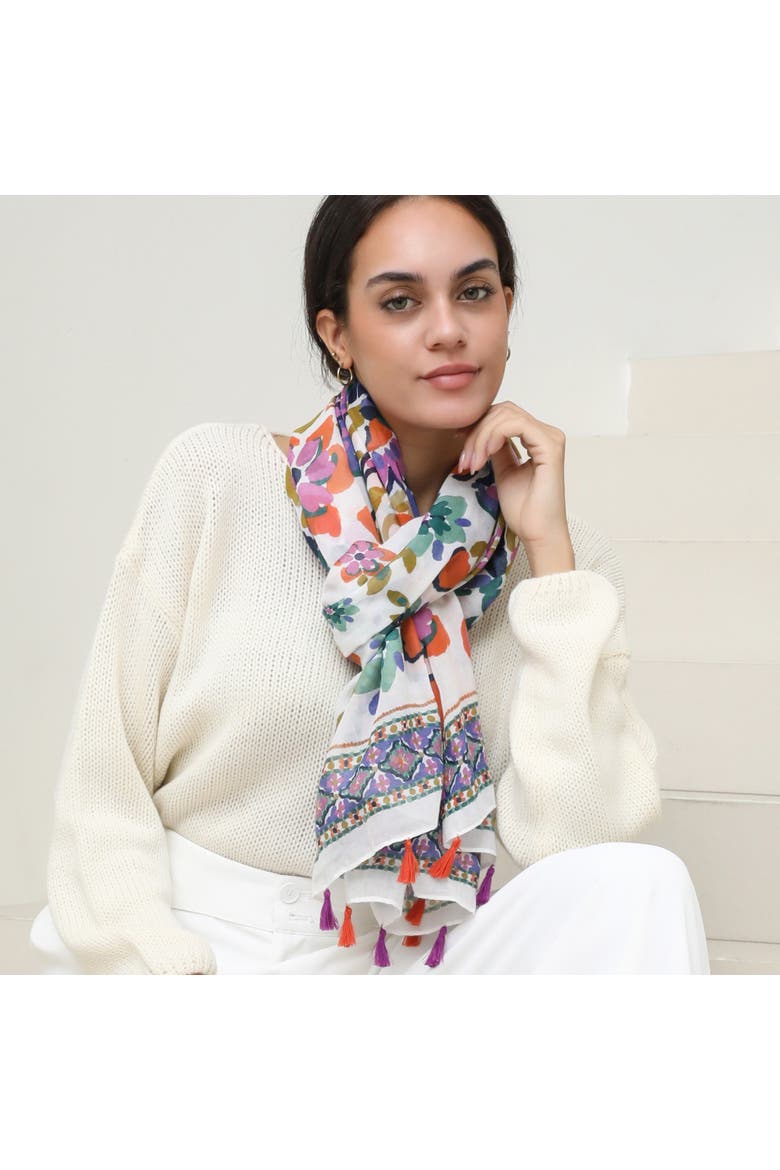 The Cora Scarf, Alternate, color, Multi