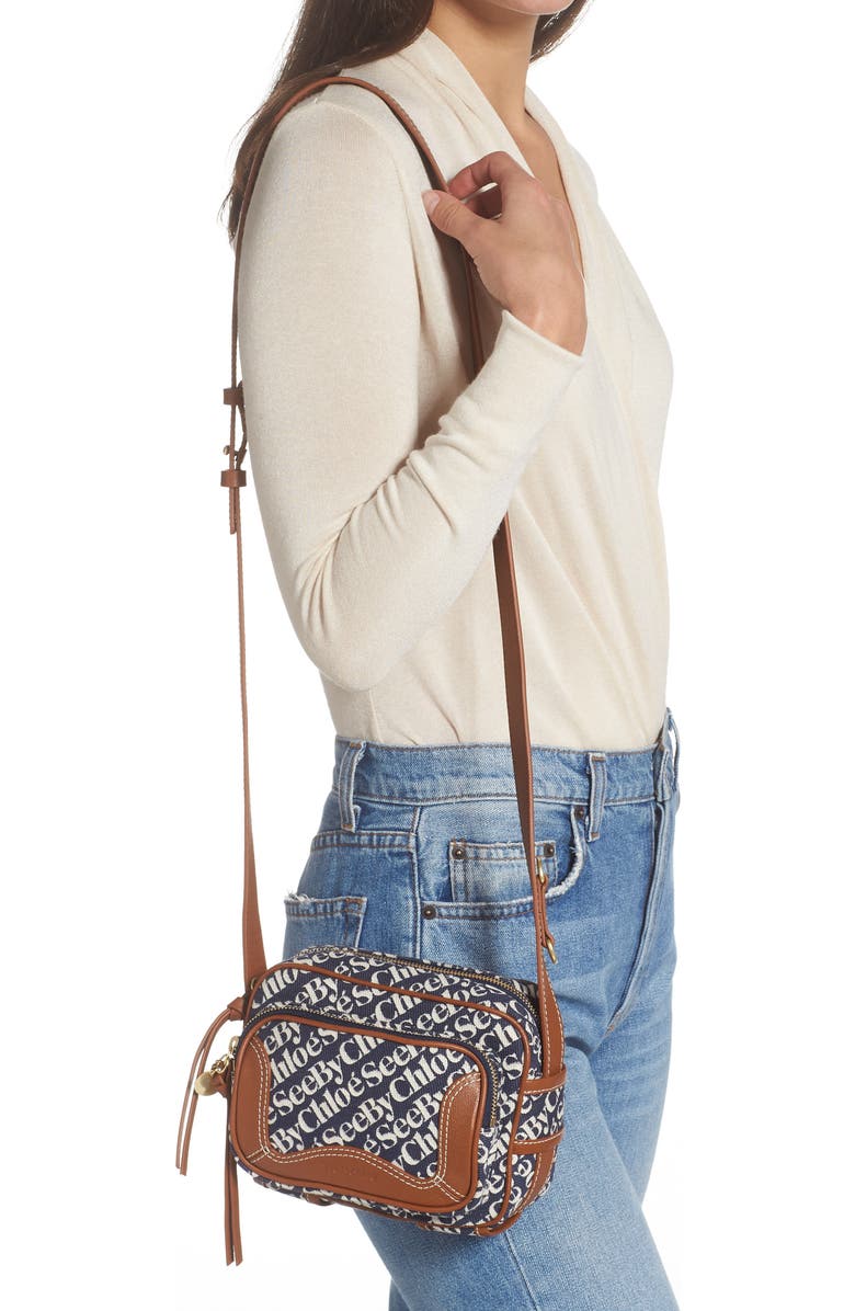 See by Chloé Signature Hana Camera Bag, Alternate, color,